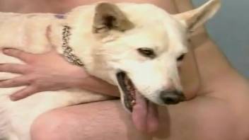 Bestiality XXX featuring close-up penetration