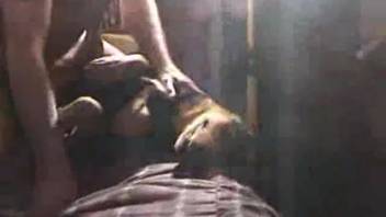 Exceptional bestiality porn: guy screws dog
