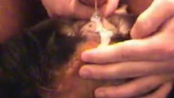 Guy relishes a steamy climax in a complimentary adult clip